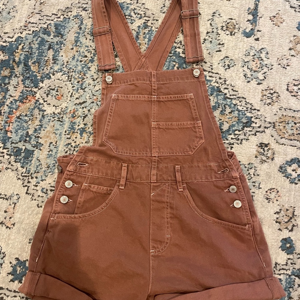 We The Free Ziggy Shortalls Rose XS